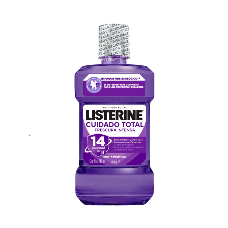 Listerine Cuidado Total 500ml 