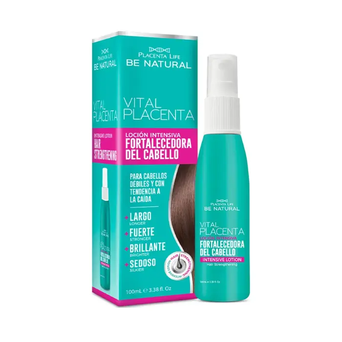 Be Natural Vital Placenta Fortalecedora Del Cabello 100ml