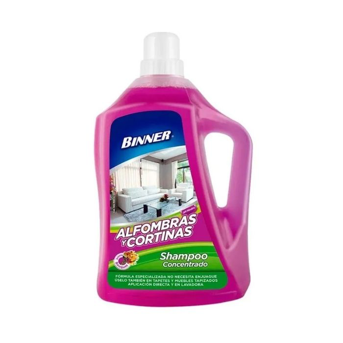 [BN20031301BQ] Binner Shampoo Concentrado de Alfombras y Cortinas Bouquet 1000ml 