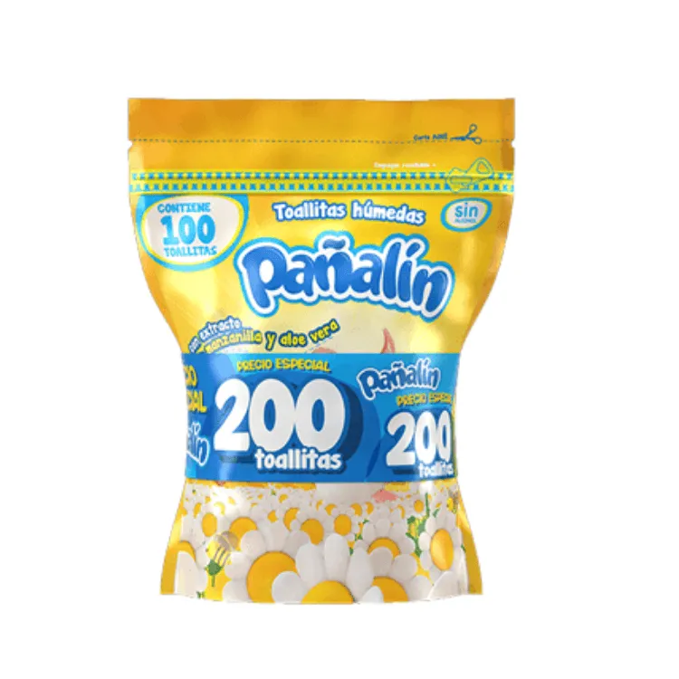 Pañalin Paños Húmedos Manzanilla x200 unidades