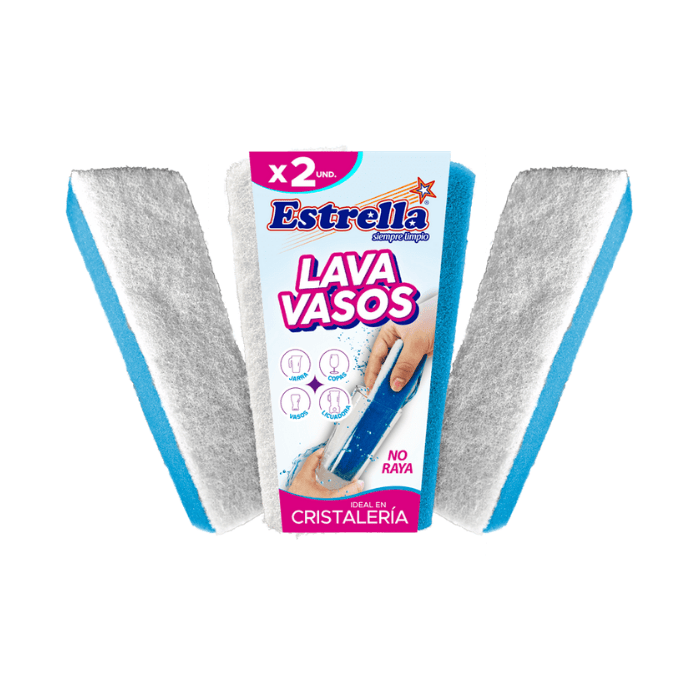 Esponja Estrella Lava Vasos 