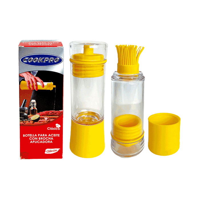 Cookpro Botella P/Aceite C/Brocha Aplicadora