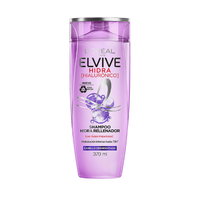 [7509552845884] Shampoo Loréal París Elvive Hidra Hialurónico Pure 370ml