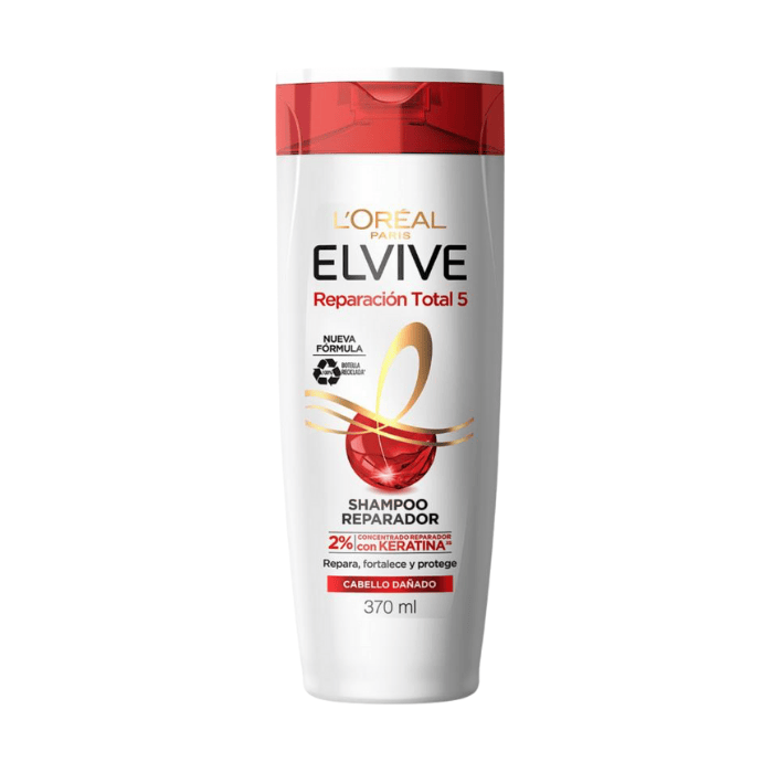 [10365] Shampoo Loréal París Elvive Reparación Total 370ml
