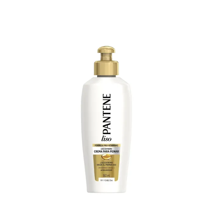 Pantene Crema De Peinar Liso 160ml