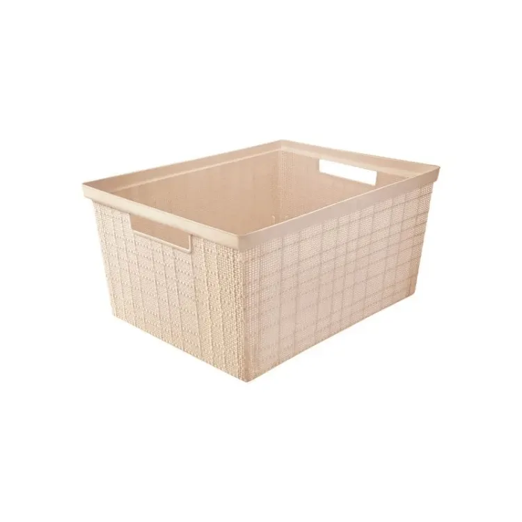 Canastilla Yute N1 Beige Claro