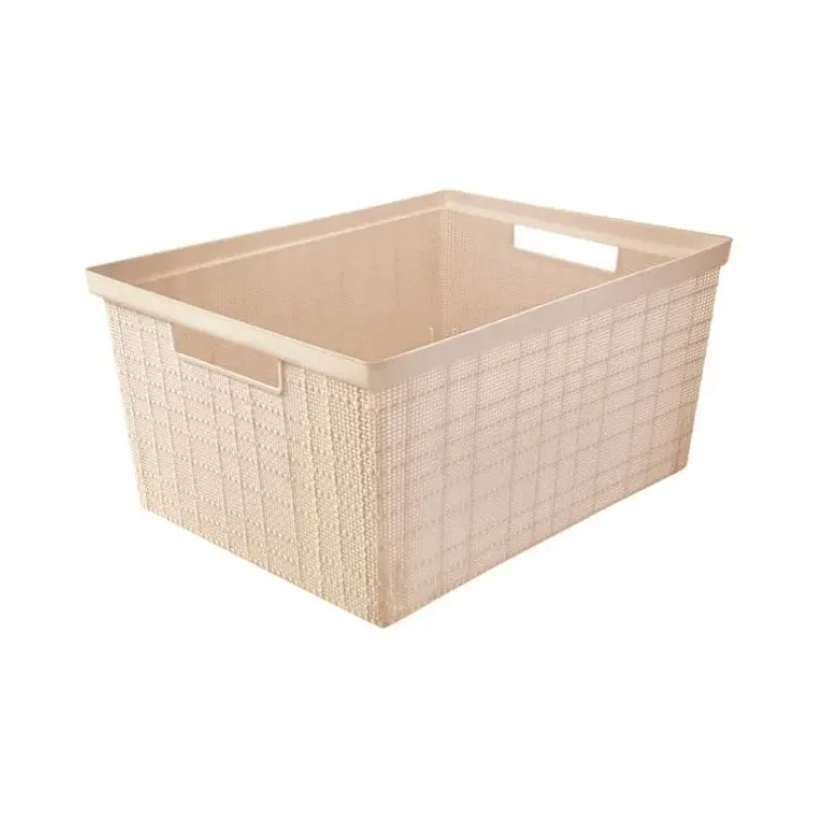 [9000007102] Canastilla Yute No 2 Beige Claro Pica