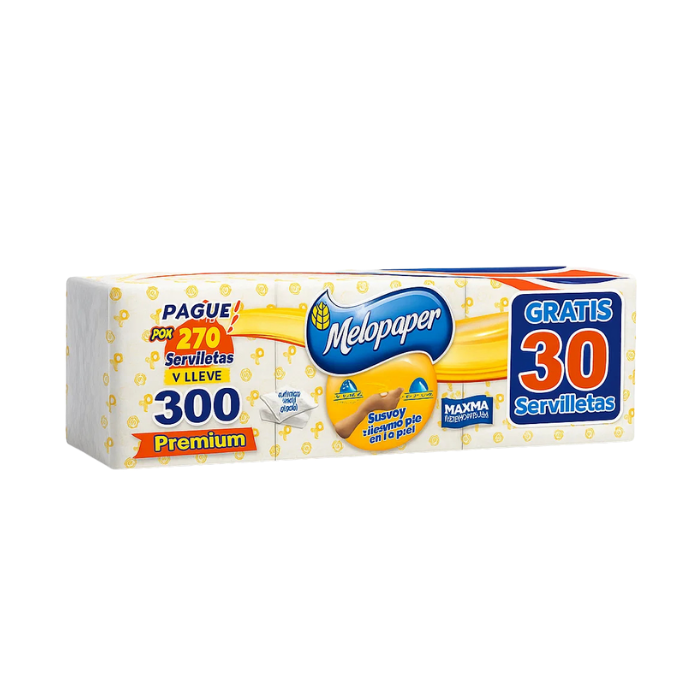 [10968] Melopaper Servilleta x300 Unidades