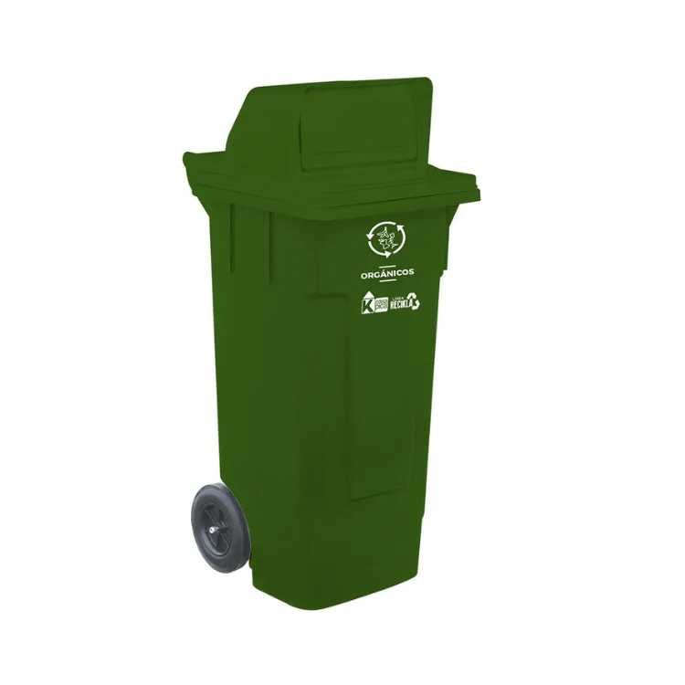 [9200000132] Tacho Hercules Reciclaje Buzón Grande 132 L Verde