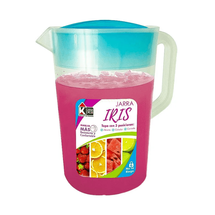 [986124E0] Jarra Iris 1.5L Celeste Pica