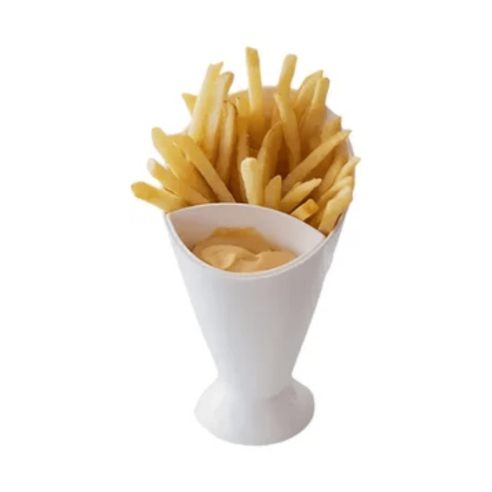 [11358] Cono Plástico Para Bocaditos/Papas