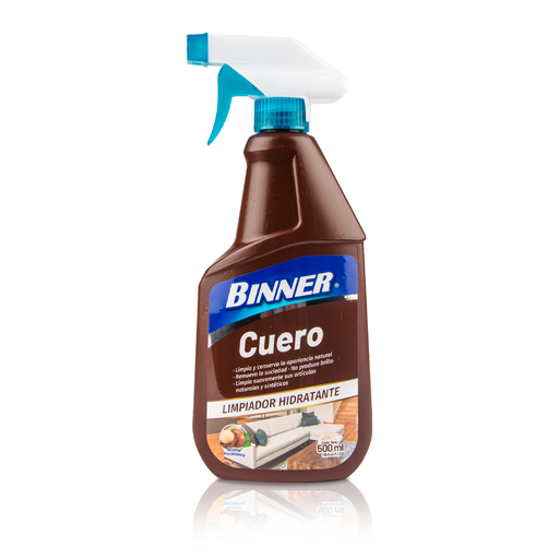 [12042] Binner Limpiador Hidratante para Cuero Macadamia Spray 500ml