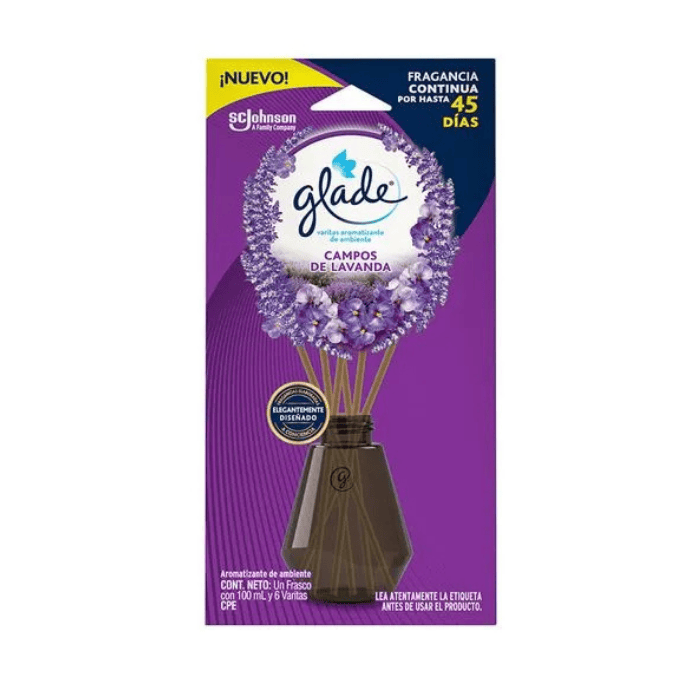 Glade Varitas Aromatizantes Campos de Lavanda 100ml