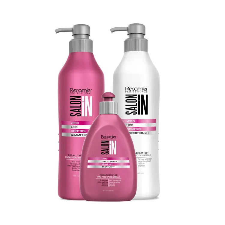 Salon In Pack Liss Control Shampoo+Acondicionador+Tratamiento