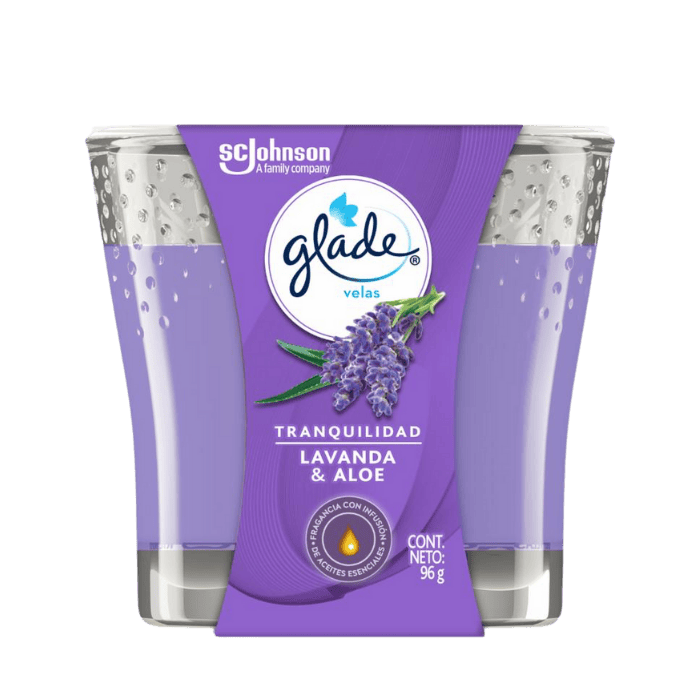 Glade Vela Lavanda & Aloe 96g
