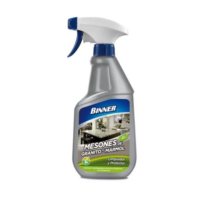 Binner Limpiador y Protector Mesones de Granito y Mármol 500ml