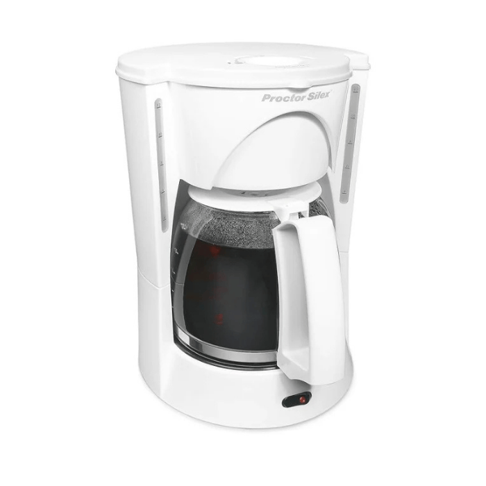 Proctor Silex Cafetera Blanca 12 Tz 48512RY-MX