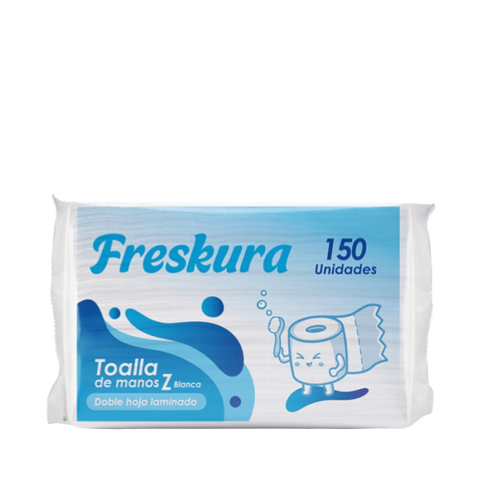 Freskura Toalla En Z x150 Unidades