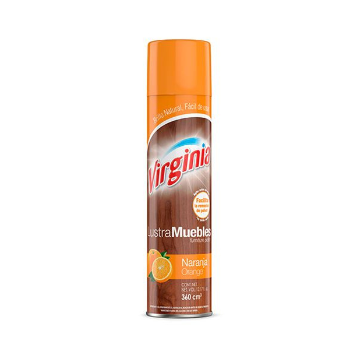 Virginia Lustramuebles Aerosol Naranja 360cc