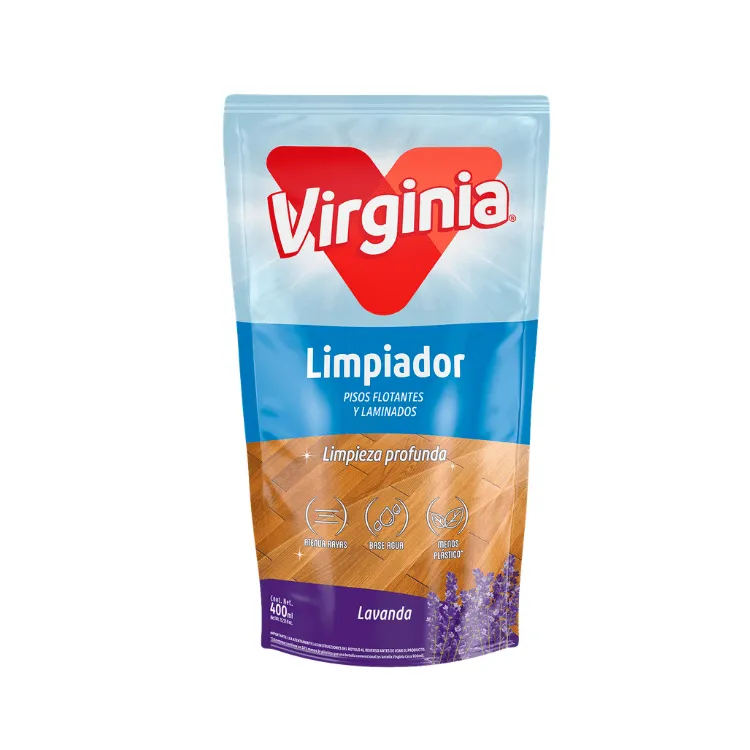 Virginia Limpiador Pisos Flotantes Lavanda 400ml