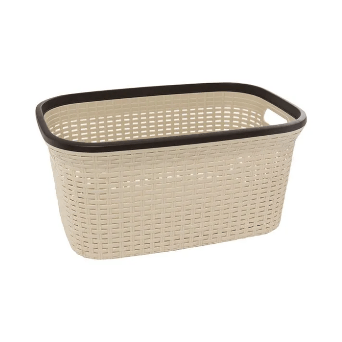 Canasta Ratán Beige - Pica
