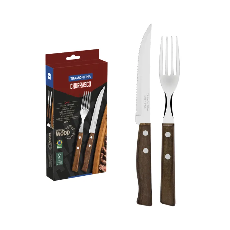 [56TRJDA] Tramontina Juego P/Asado Tradicional 12pzs 22299/009