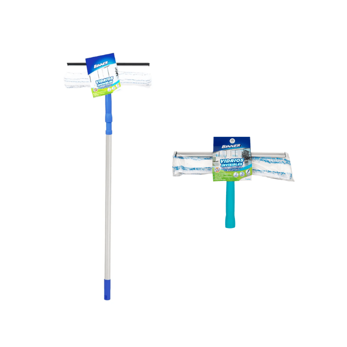 Binner Mopa Microfibra Limpiavidrios