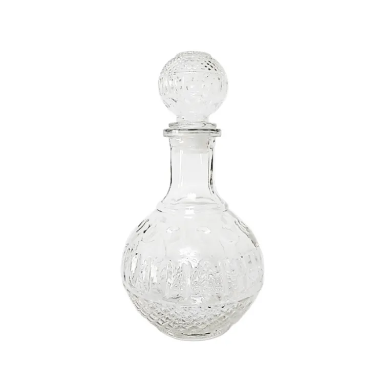 [15348] Licorera Redonda Cristal SC13374 