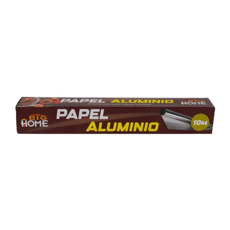 Papel Aluminio Big Home x10m 