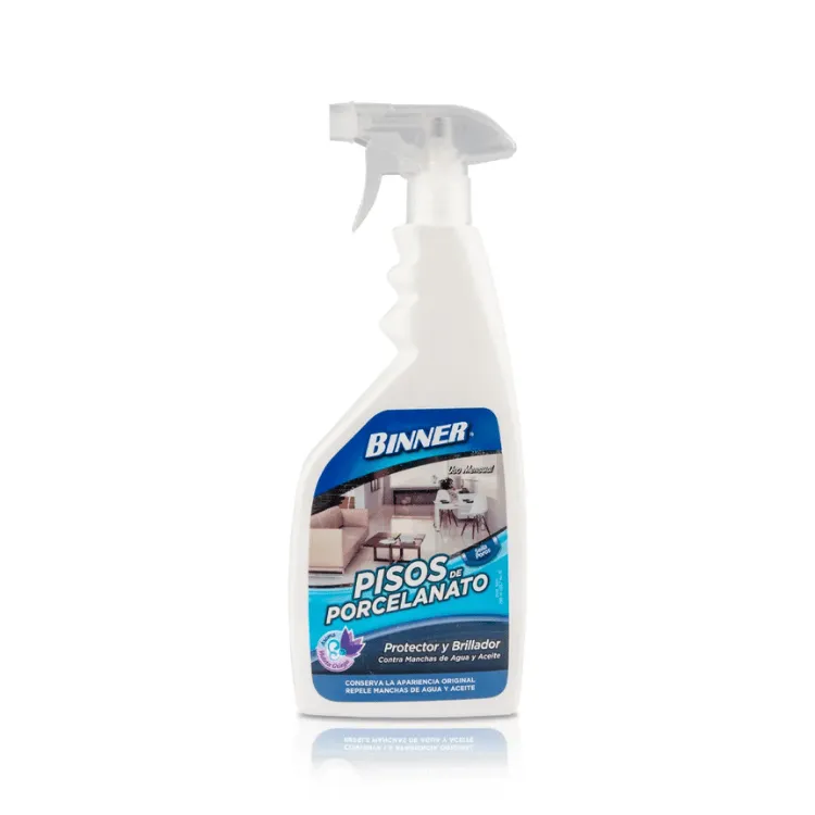 Binner Protector y Brillador Pisos Porcelanato Violeta Griega 700ml