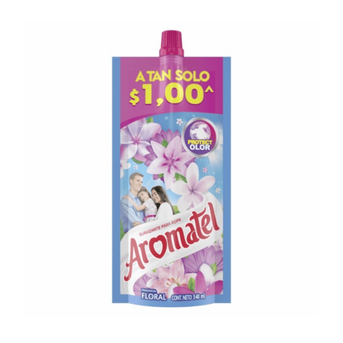 Aromatel Suavizante Floral Doypack 340ml