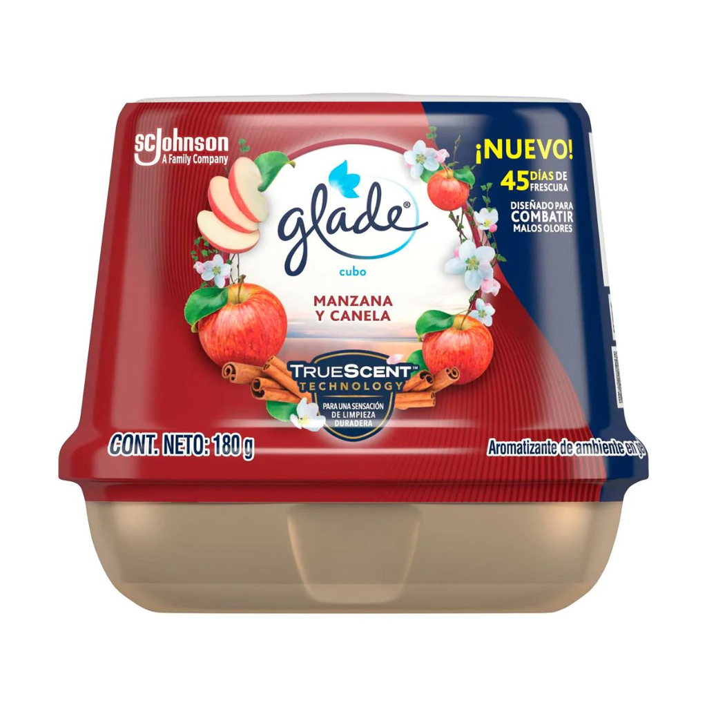 [7501032922849] Glade Gel Cubo Manzana & Canela 180g