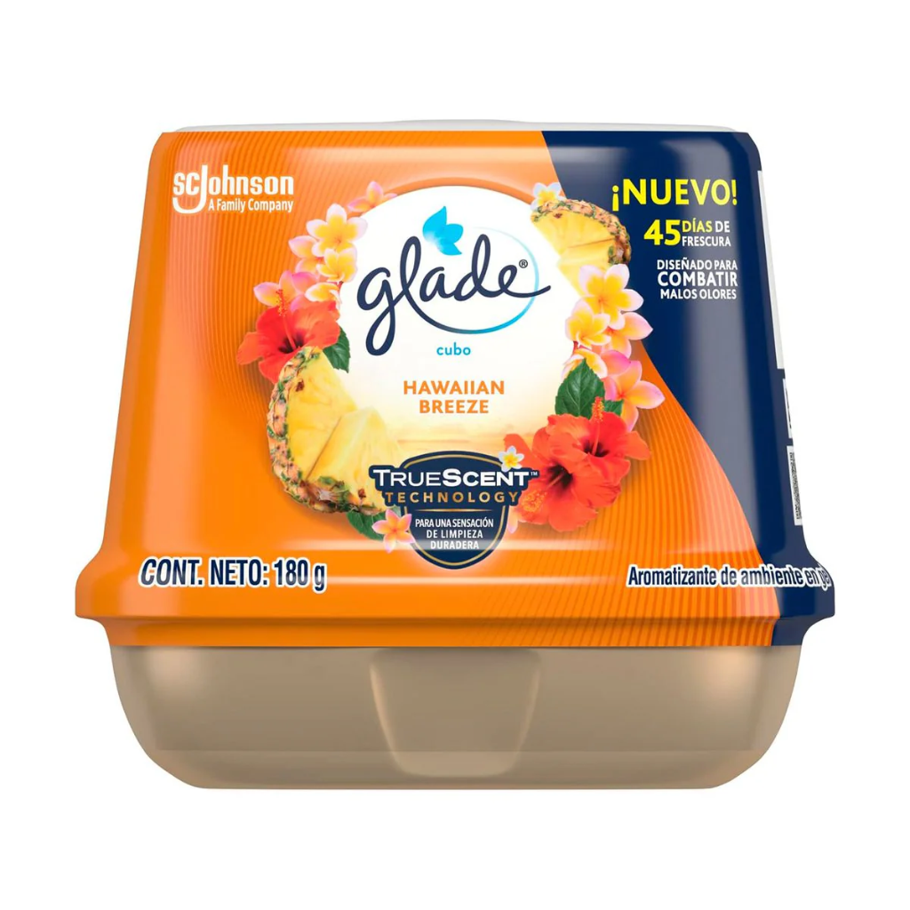 [7501032922863] Glade Gel Cubo Hawaian Breeze 180g