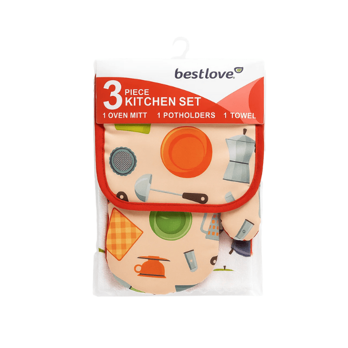 Bestlove Juego De Guante P/Horno 3Pzs