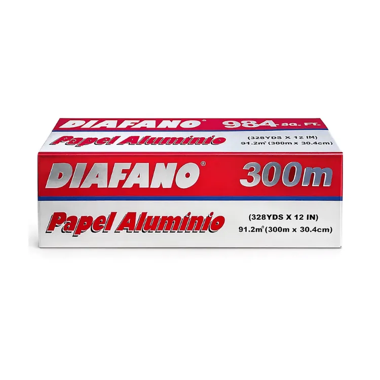 Diafano Papel Aluminio 300m x30.4cm