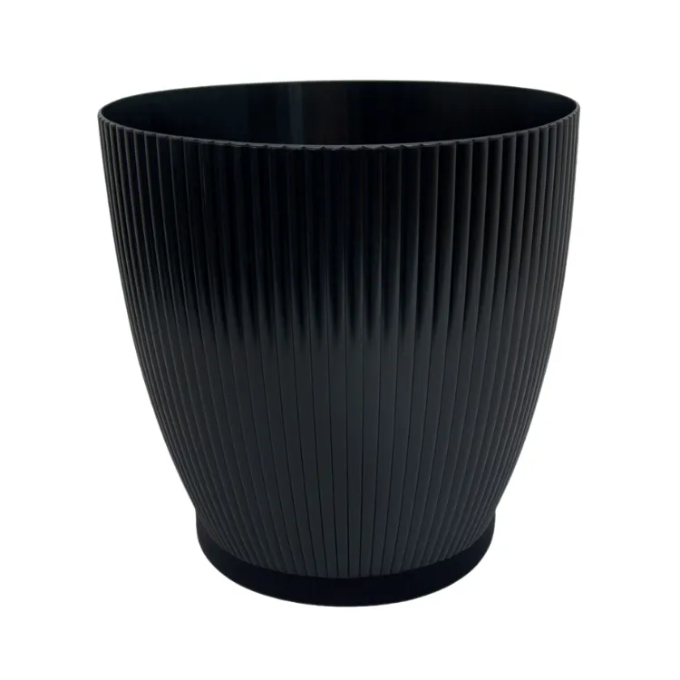 Macetero Deco Glam 20L Grande Negro - Pica
