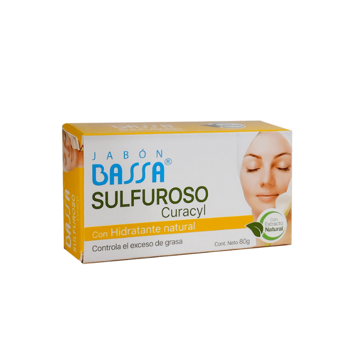 [17069] Bassa Jabón Sulfuroso Curacyl 80g