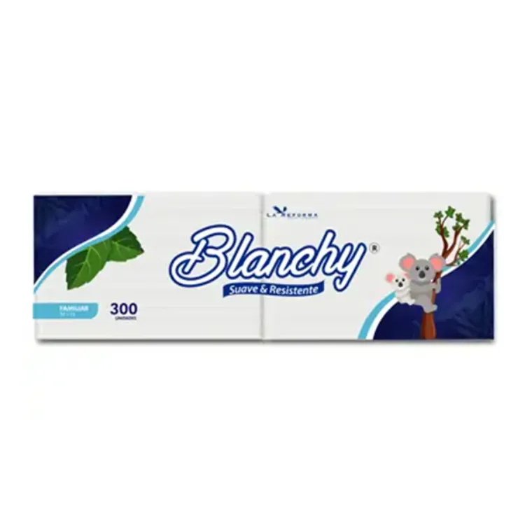 Servilleta Blanchy 24x24cm x300 Unidades