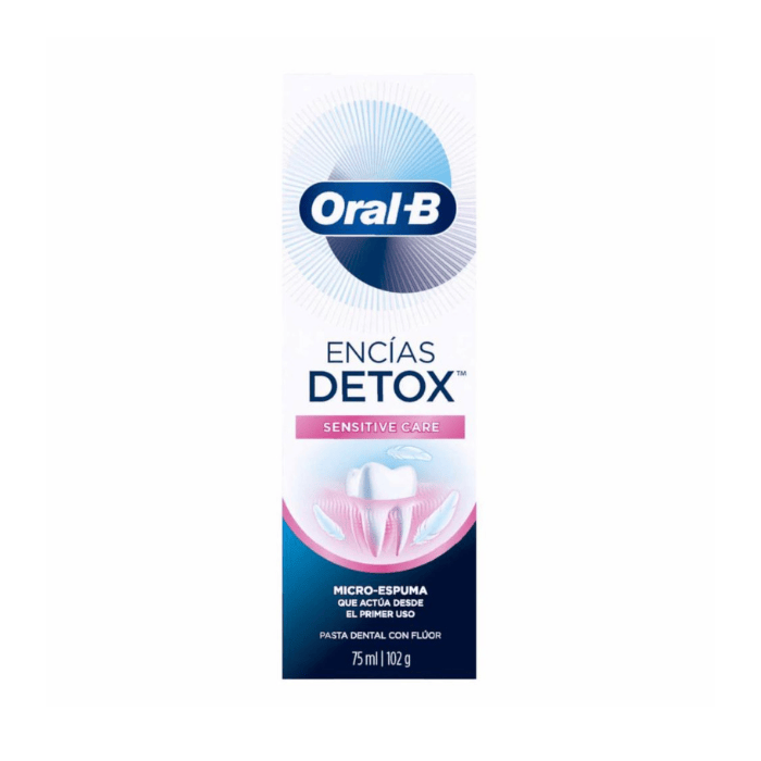 Oral B Crema Dental Detox Sensitive Care 75ml/102g