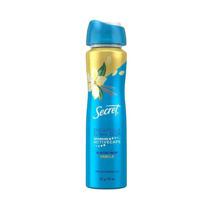 Secret Desodorante en Spray Vainilla 150ml