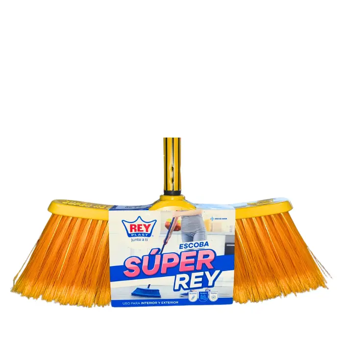 [17906] Escoba Super Rey C/Palo 