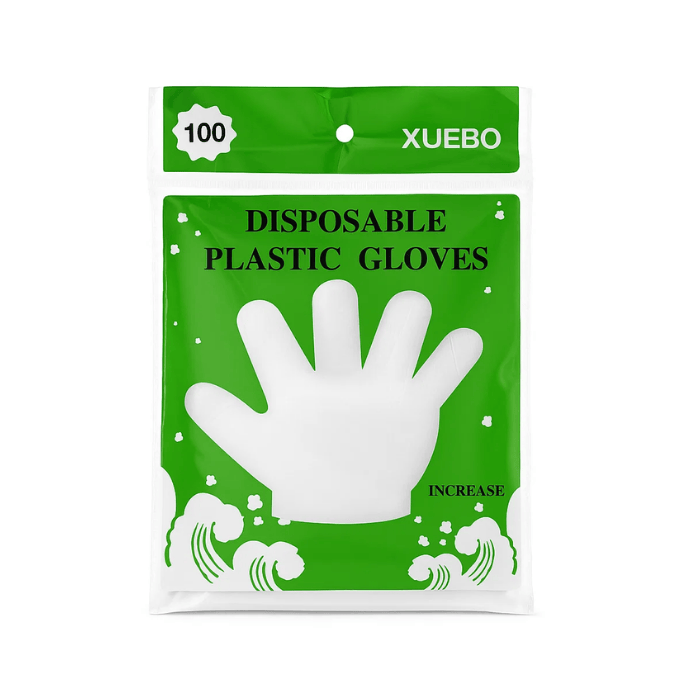 [6945971305553] Guantes Para Alitas Polietileno Eco