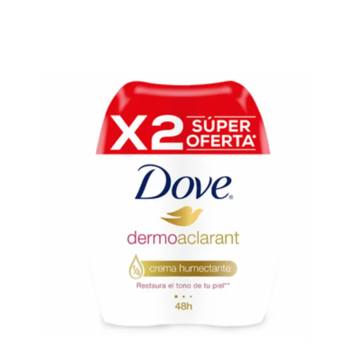 Dove Desodorante Roll On Dermo Aclarant x2 50ml