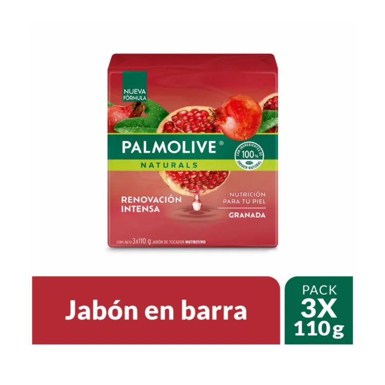 Palmolive Jabón Tocador Granada 3x110g