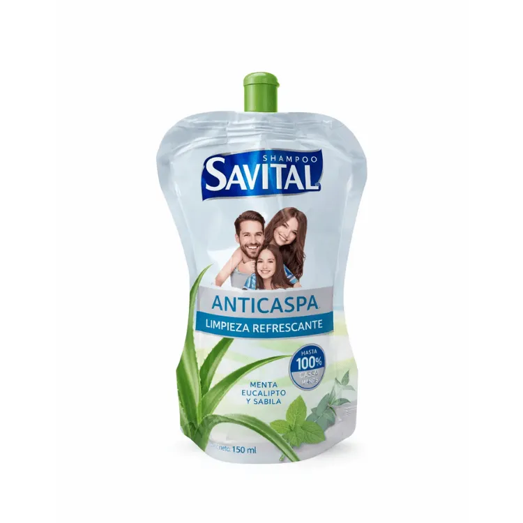 [7702006406314] Savital Shampoo Anticaspa Menta 150ml