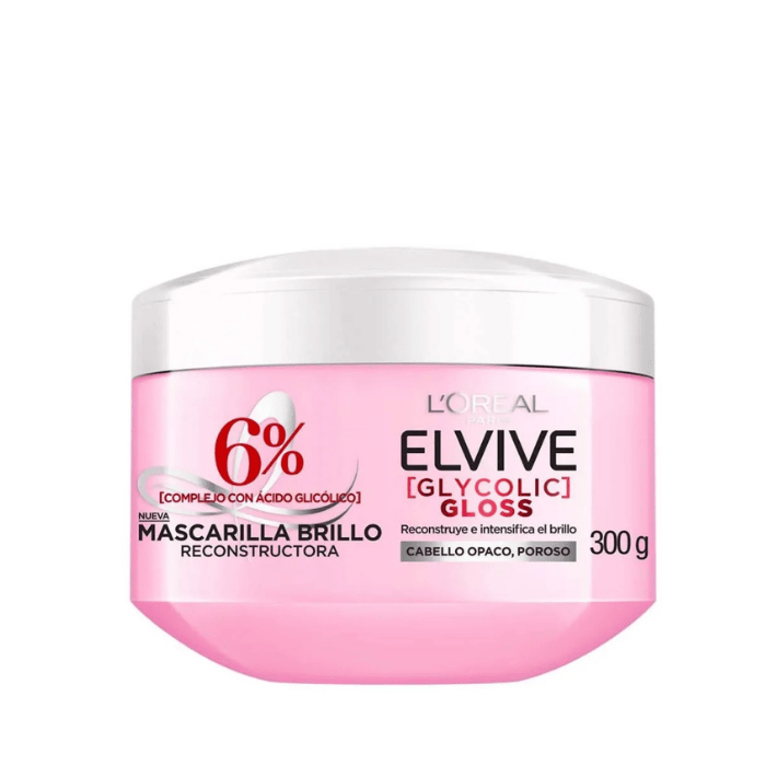 Tratamiento L'Oréal Elvive Glycolic Gloss 300 ml