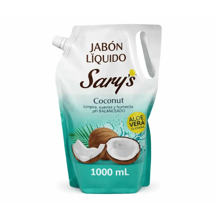 [7862107355536] Sarys Jabón Líquido Coco Doypack 1000ml