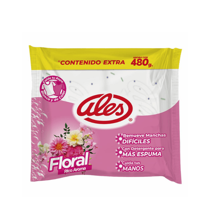 Jabón Ales Floral x2 480g