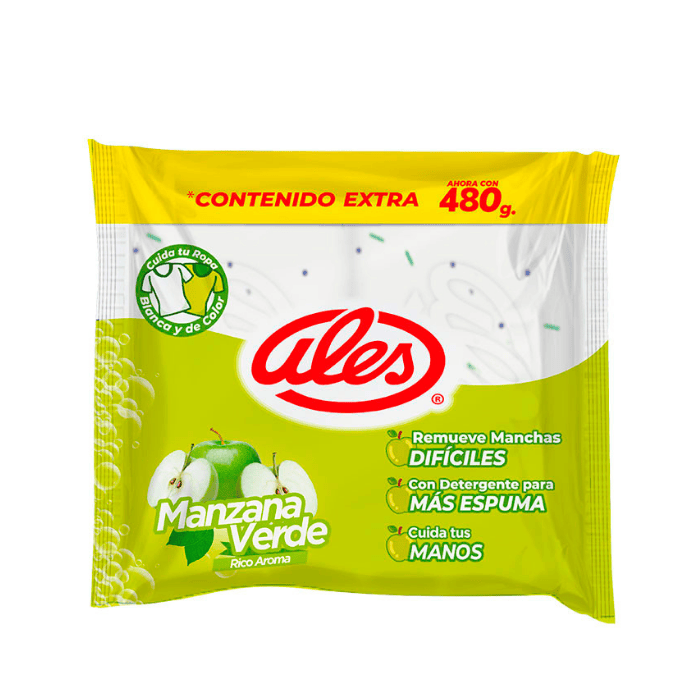 [18717] Jabón Ales Manzana Verde x2 480g