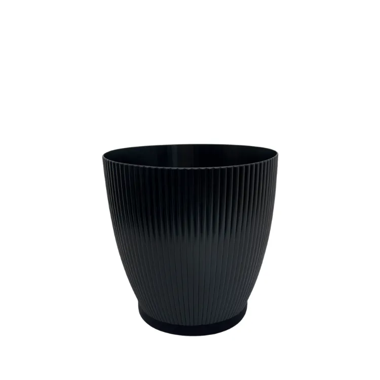 Macetero Deco Glam 6L Pequeño Negro - Pica